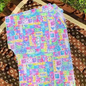 SB Scrubs Women’s 3X fun pattern Scrub Top